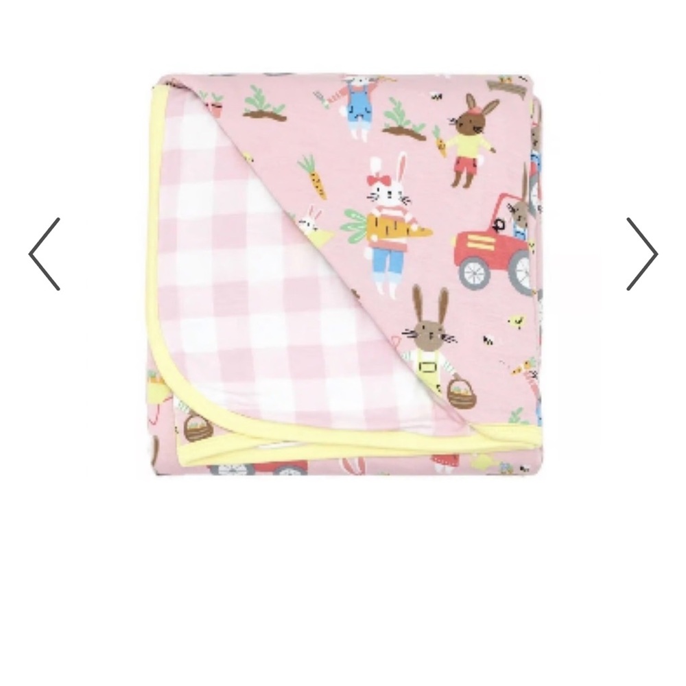 Little sleepies hop to it cloud blanket